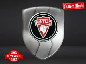 Pontiac Autocollants Logo Imprimés Résistants Limité Qualité